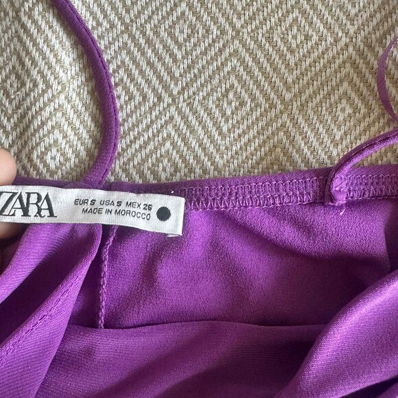 Midi Zara Purple Dress - Picture 2 of 2